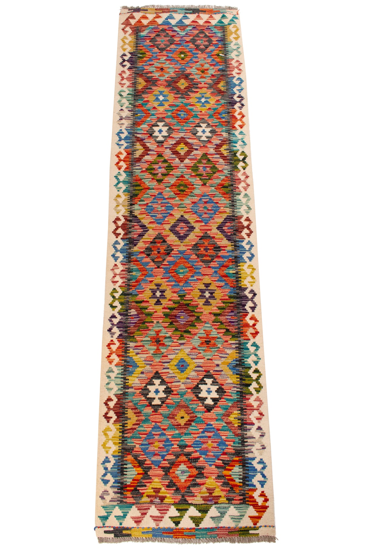 Kilim Afgano | 240 x 63 cm