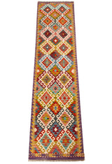 Kilim Afgano | 248 x 63 cm