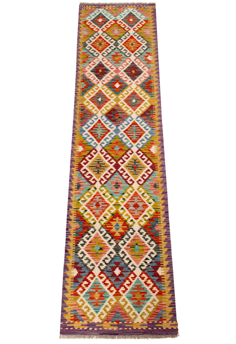 Kilim Afgano | 248 x 63 cm