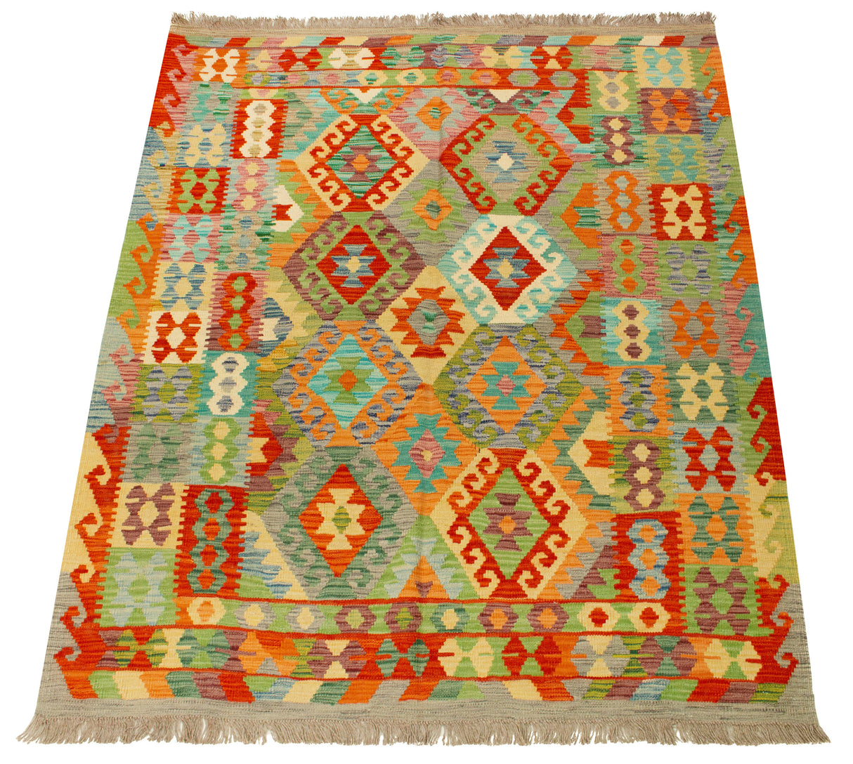 Kilim Afghan | 201 x 160 cm