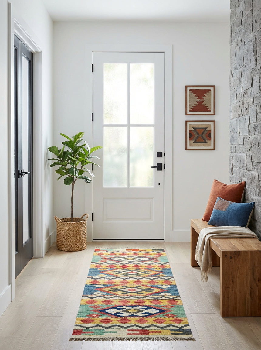 Kilim Afgano | 152 x 51 cm