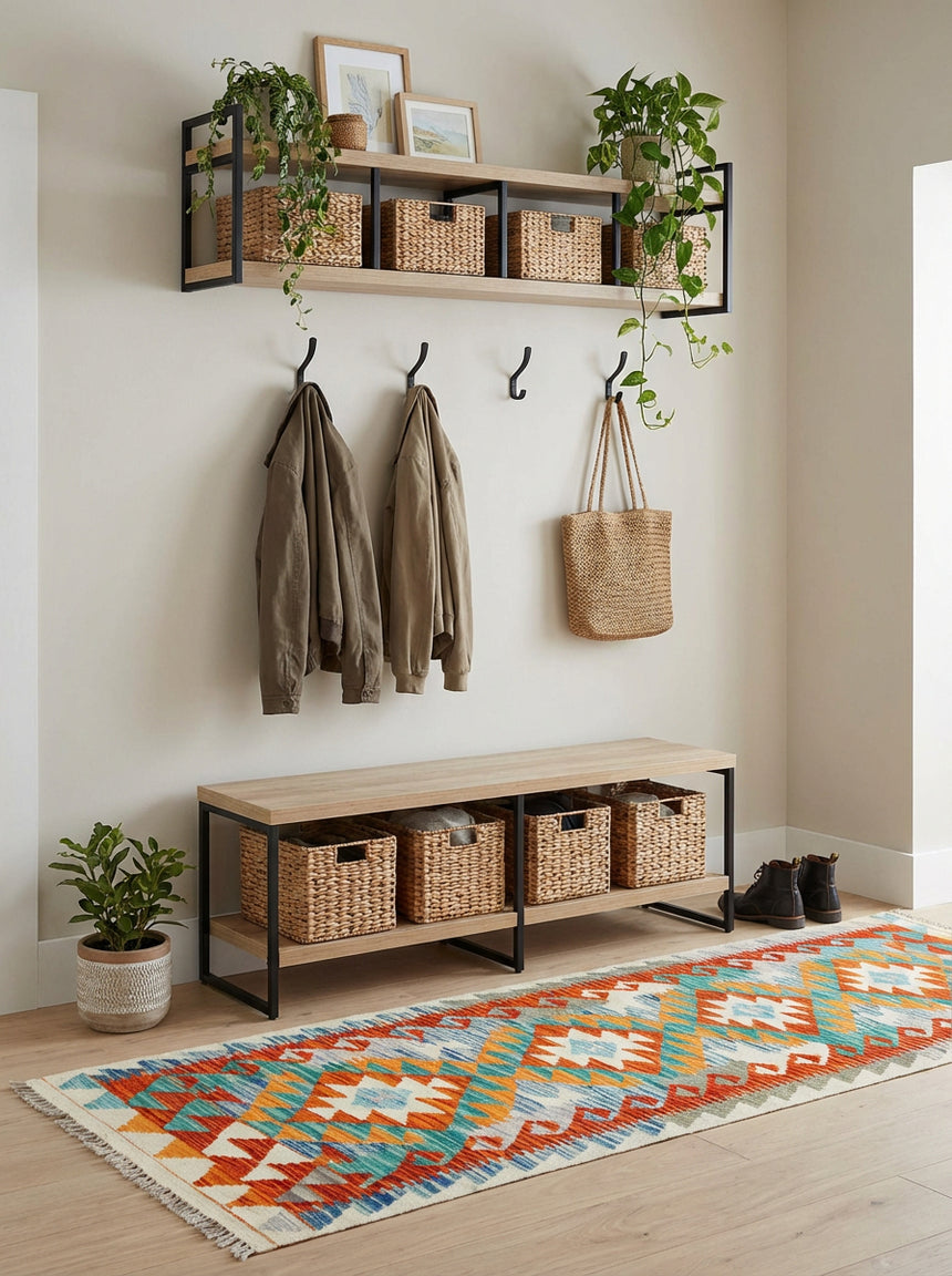 Kilim Afgano | 197 x 71 cm