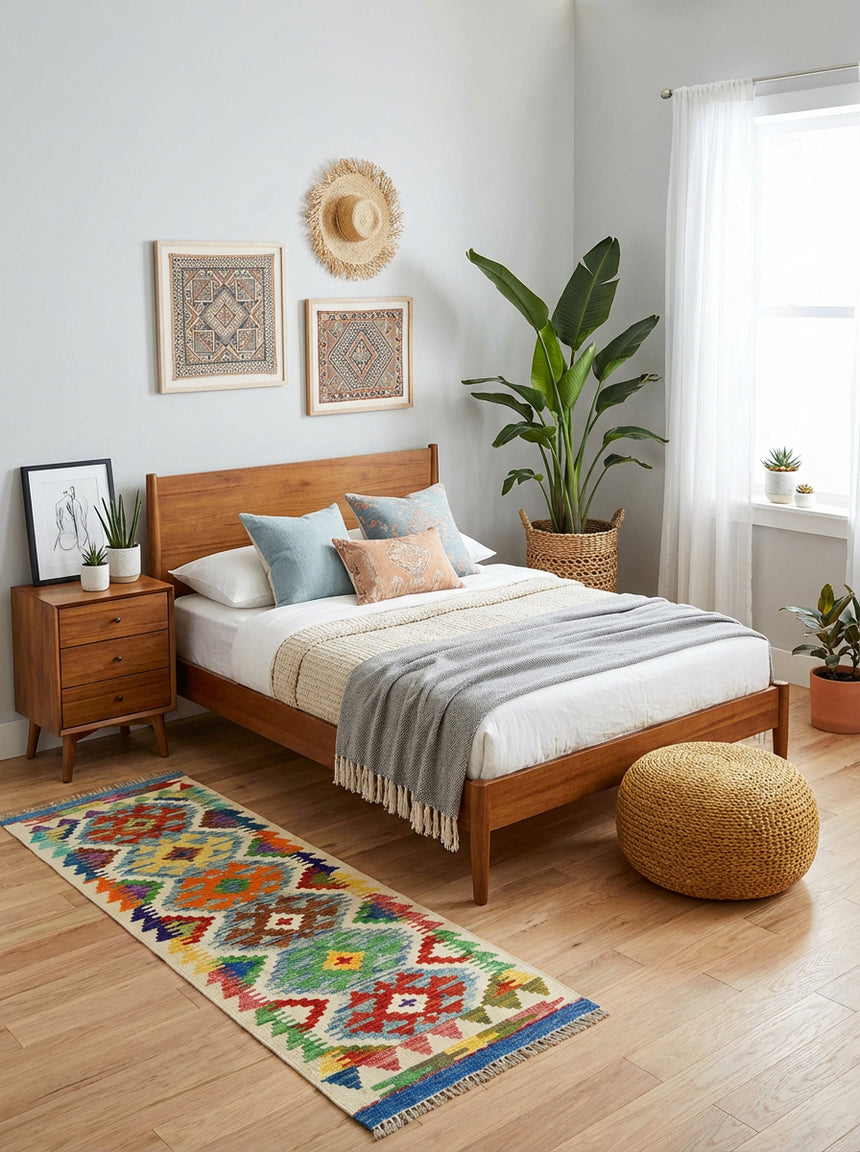 Kilim Afgano | 143 x 49 cm