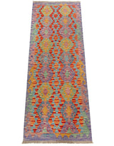 Kilim Afgano | 198 x 79 cm