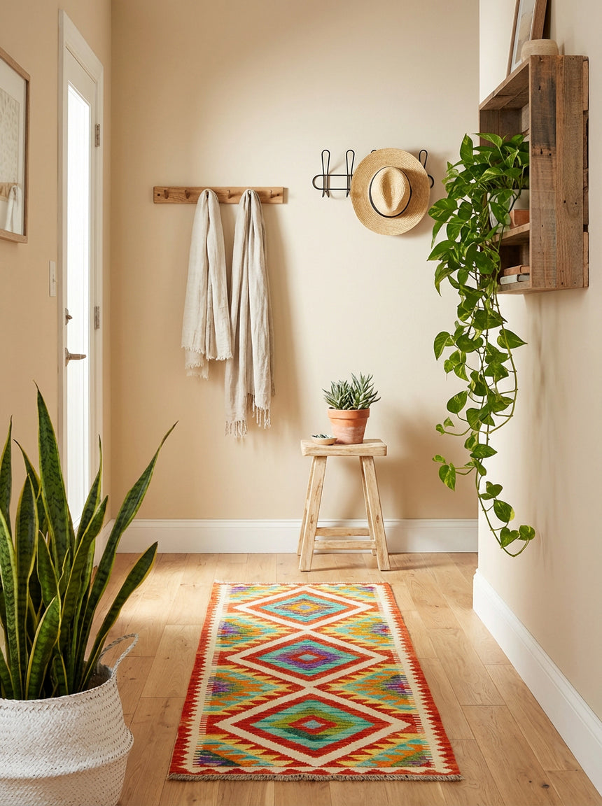 Kilim Afgano | 144 x 57 cm