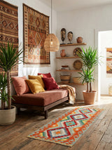 Kilim Afgano | 189 x 67 cm