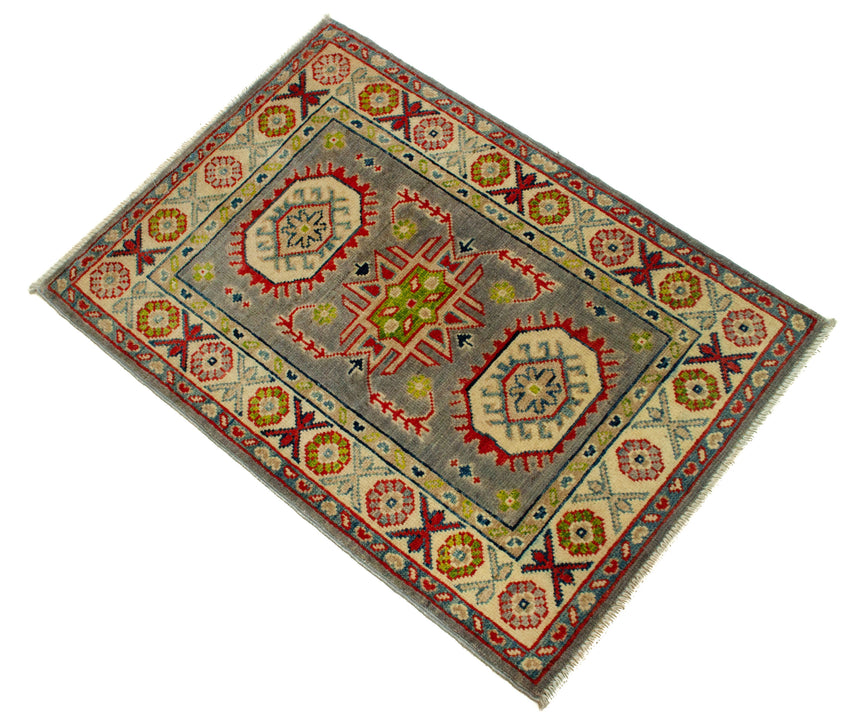Alfombra Kazak | 91 x 64 cm