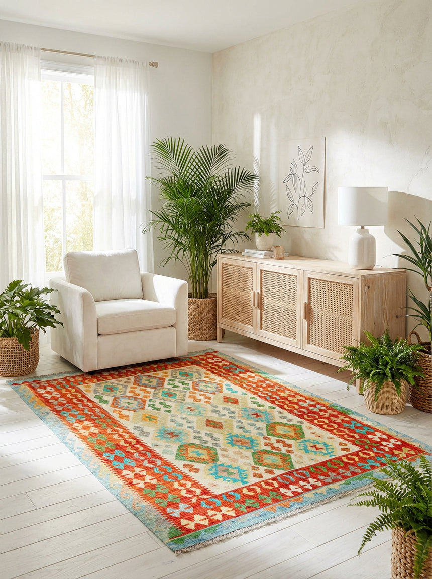 Kilim Afgano | 239 x 178 cm