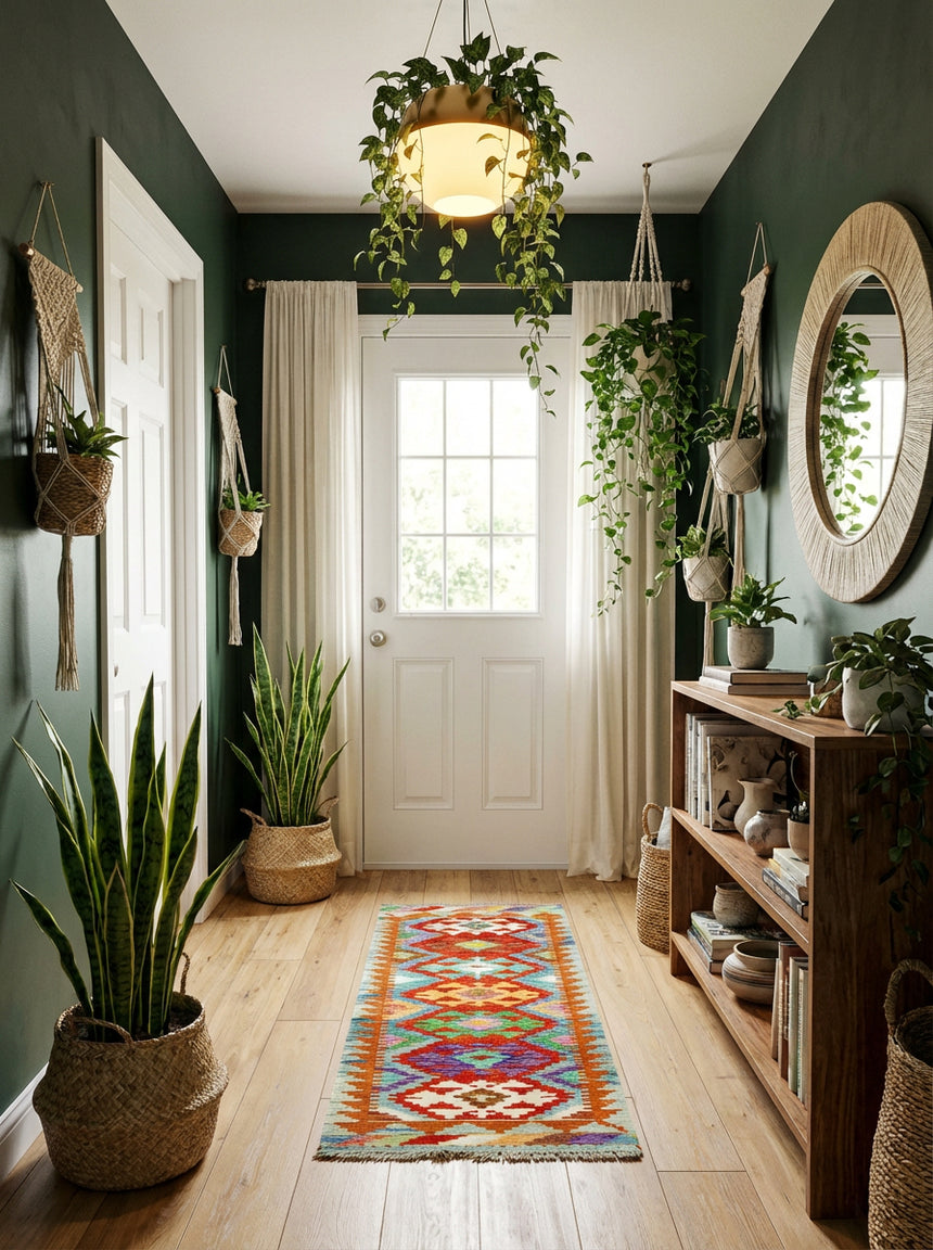 Kilim Afgano | 162 x 50 cm