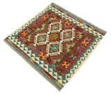 Kilim Afgano | 103 x 101 cm
