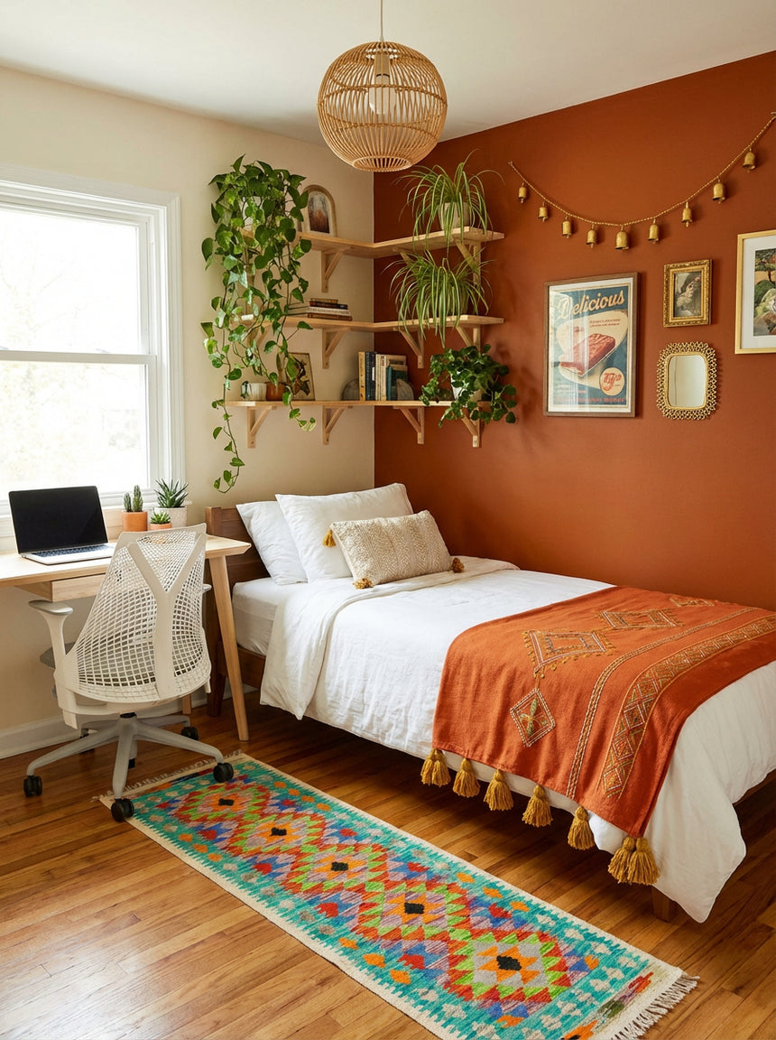 Kilim Afgano | 114 x 40 cm