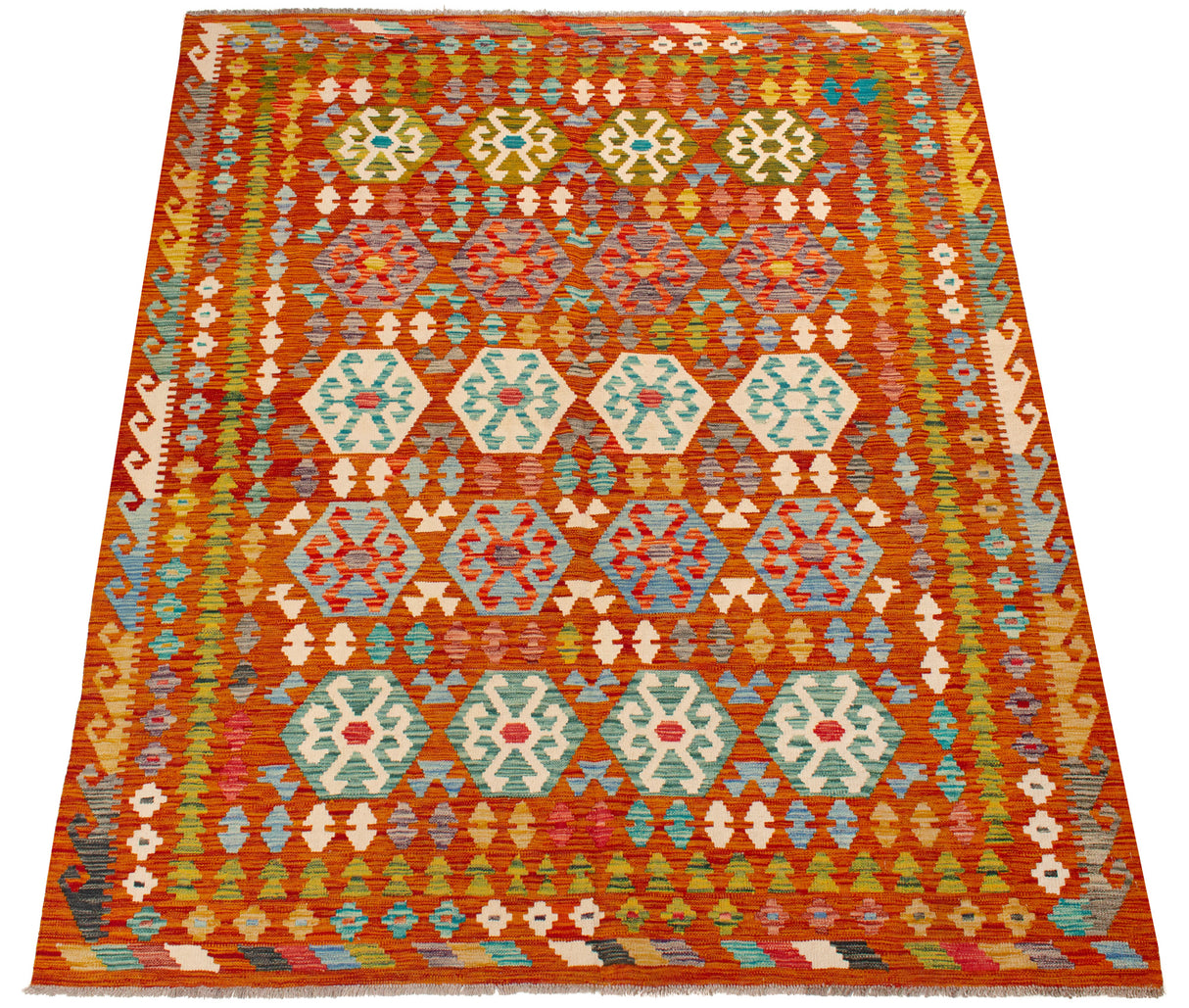 Kilim Afgano | 251 x 202 cm