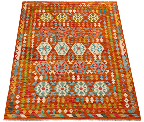 Kilim Afgano | 251 x 202 cm