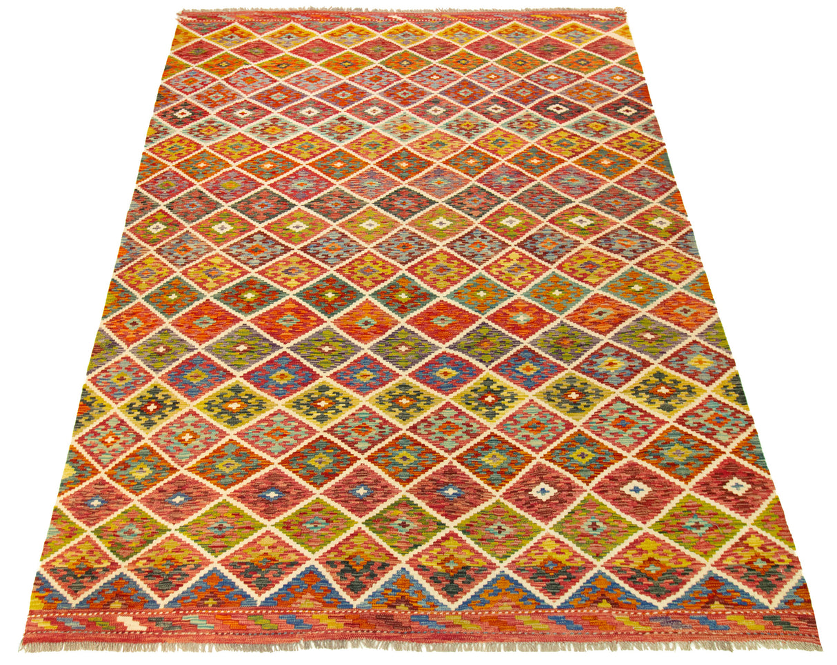 Kilim Afgano | 304 x 253 cm
