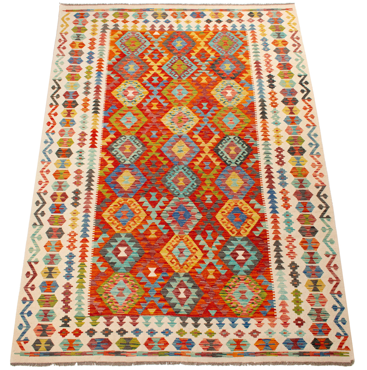 Kilim Afgano | 294 x 202 cm