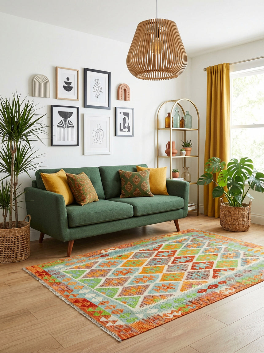 Kilim Afgano | 190 x 150 cm