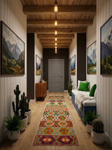 Kilim Afgano | 488 x 81 cm