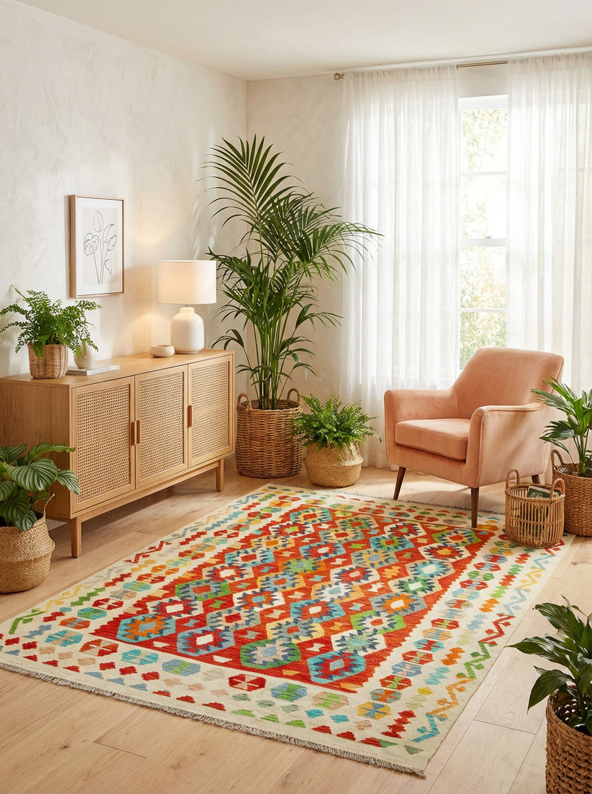 Kilim Afgano | 246 x 175 cm