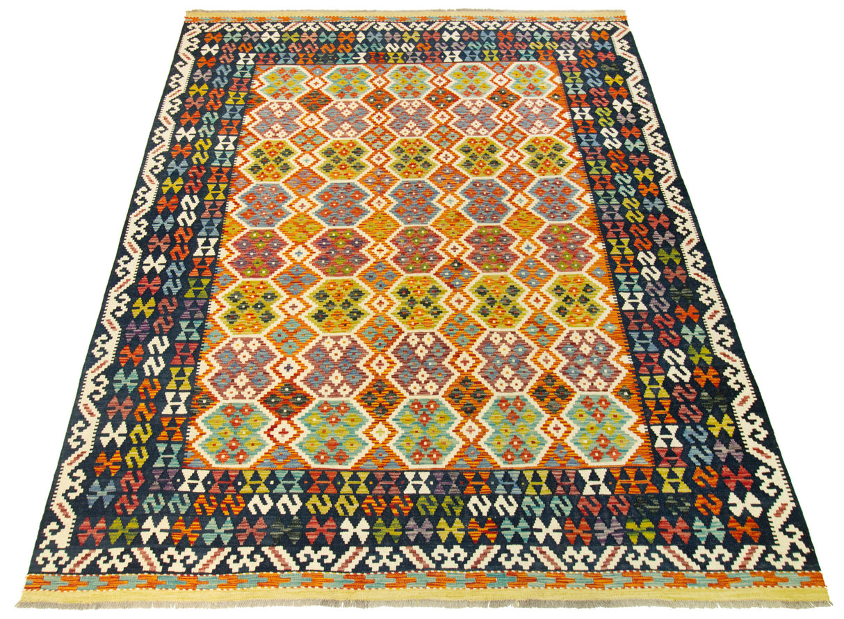 Kilim Afgano | 299 x 259 cm