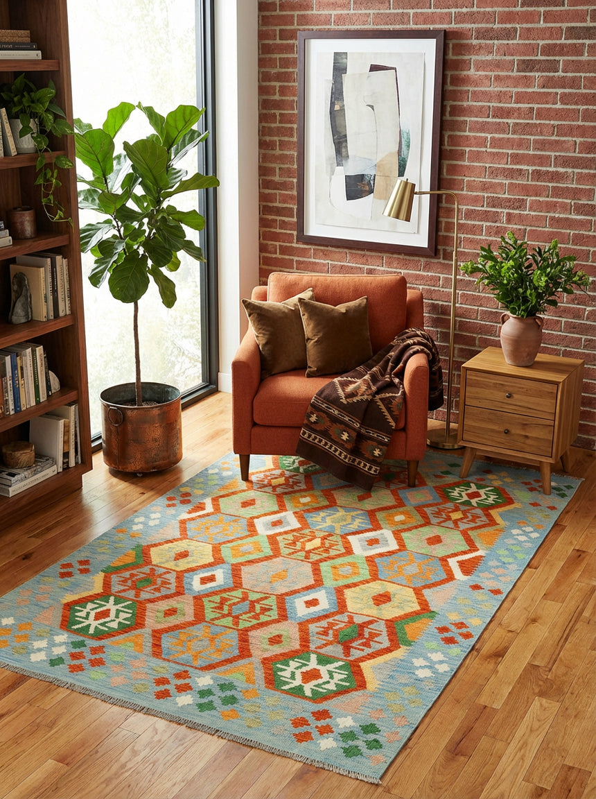 Kilim Afgano | 248 x 172 cm