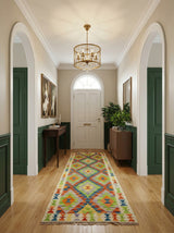 Kilim Afgano | 204 x 77 cm