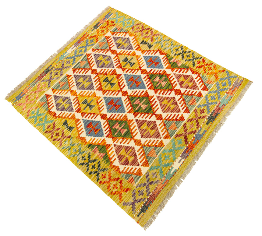 Kilim Afgano | 104 x 97 cm