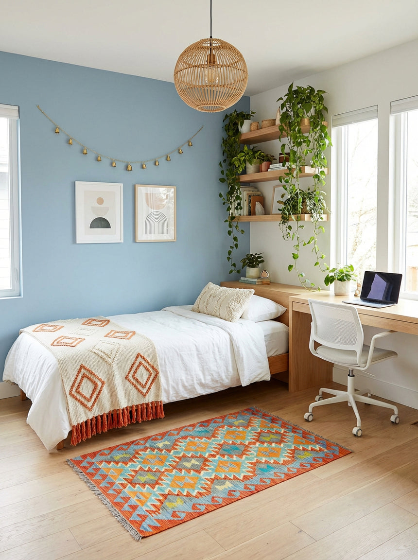 Kilim Afgano | 125 x 82 cm