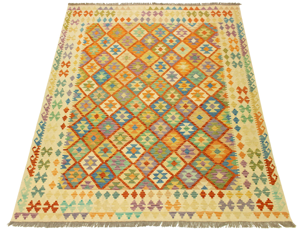 Kilim Afgano | 293 x 255 cm