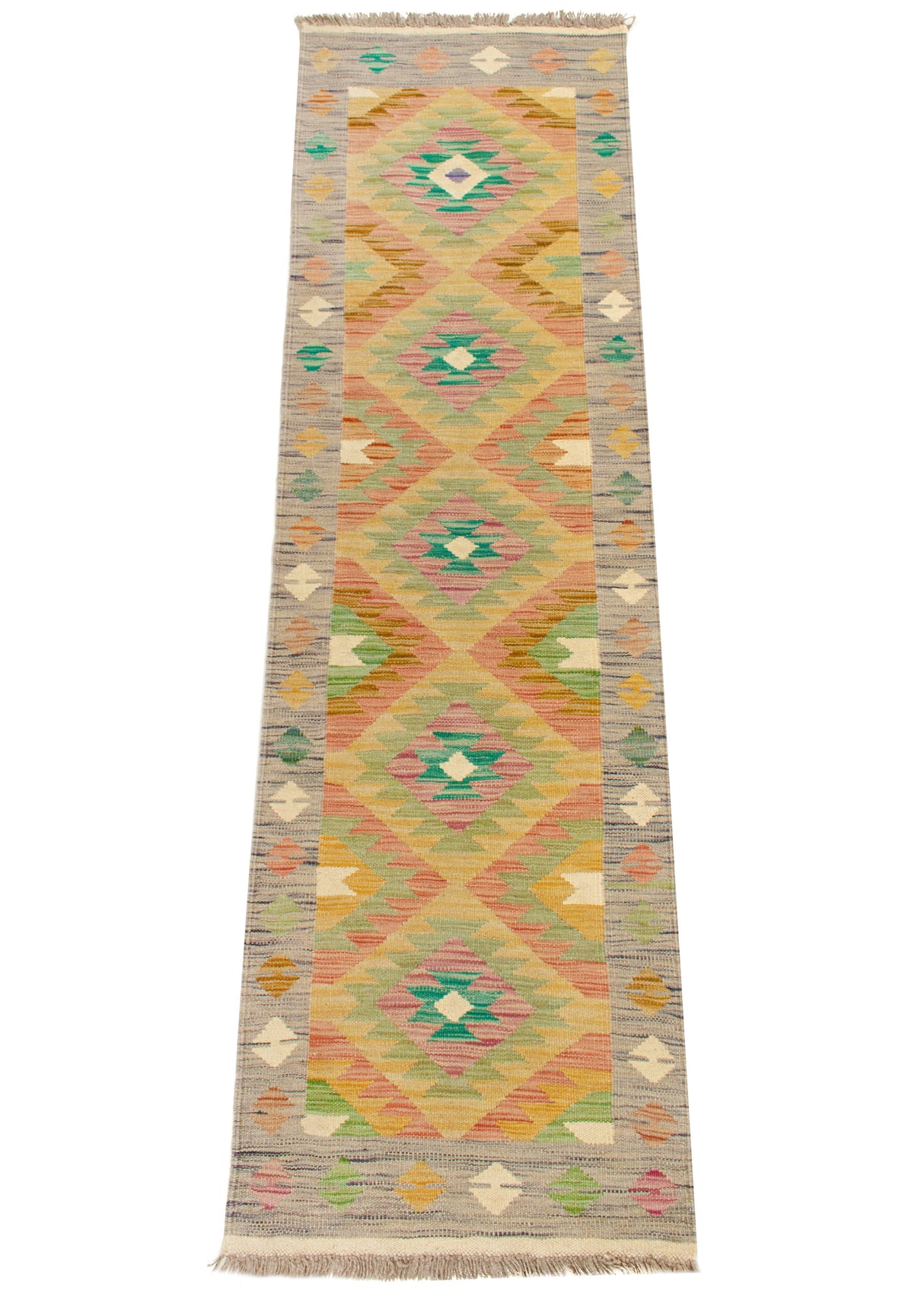 Kilim Afegão | 203 x 63 cm