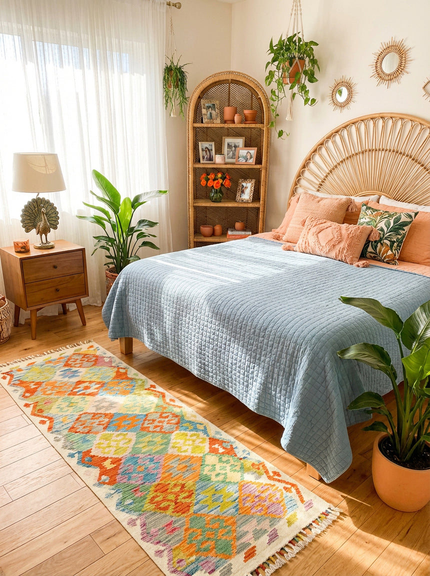 Kilim Afgano | 200 x 75 cm