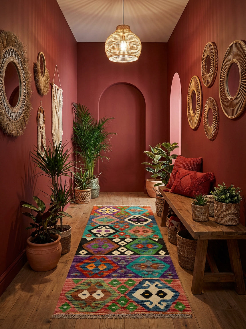 Kilim Afgano | 170 x 59 cm