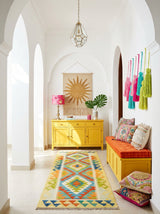 Kilim Afgano | 201 x 66 cm