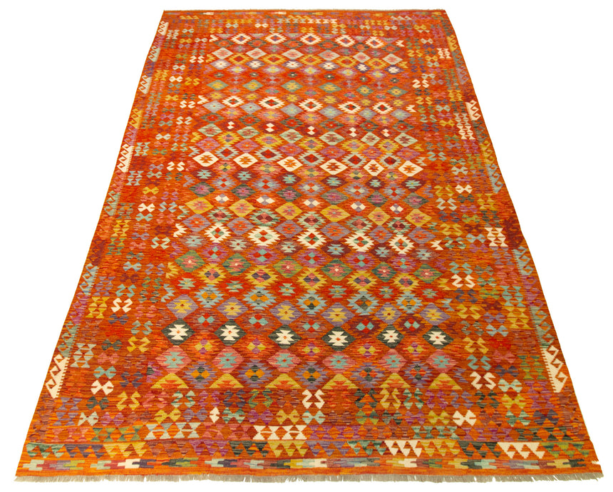 Kilim Afgano | 347 x 261 cm