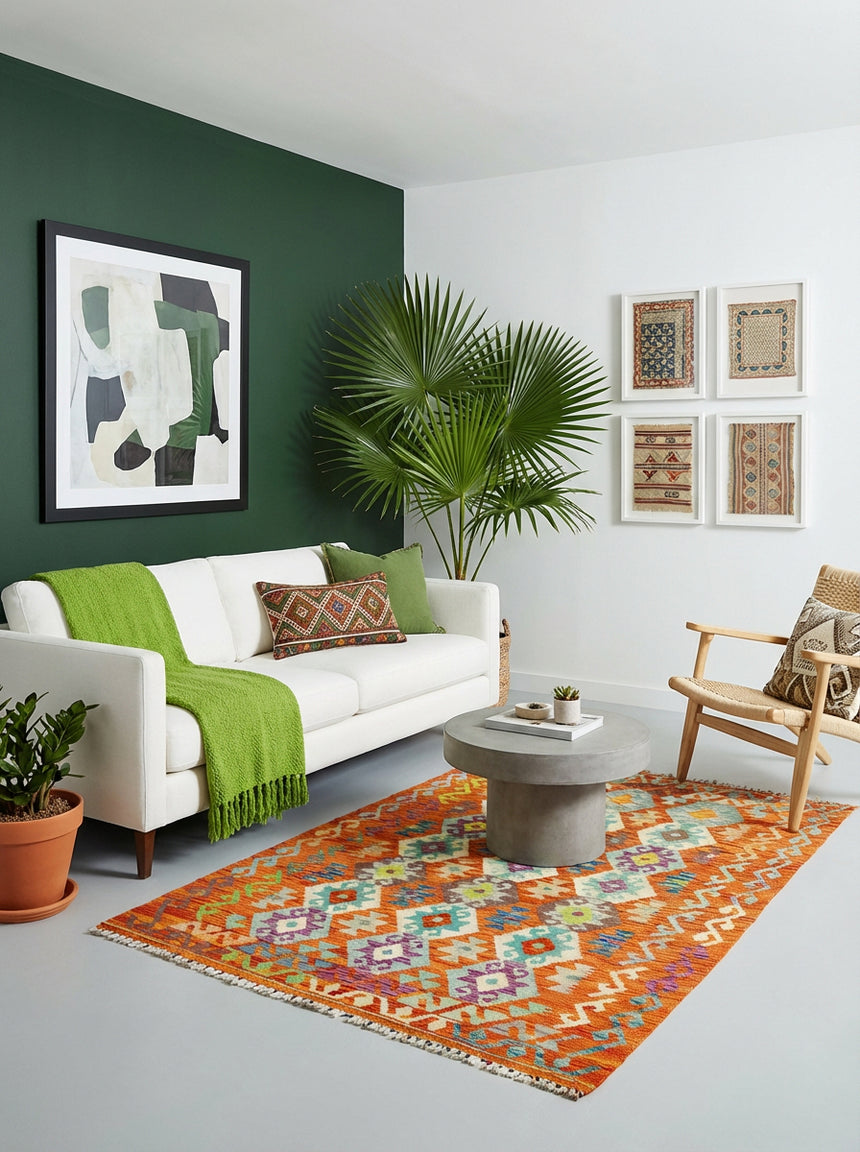 Kilim Afgano | 184 x 124 cm