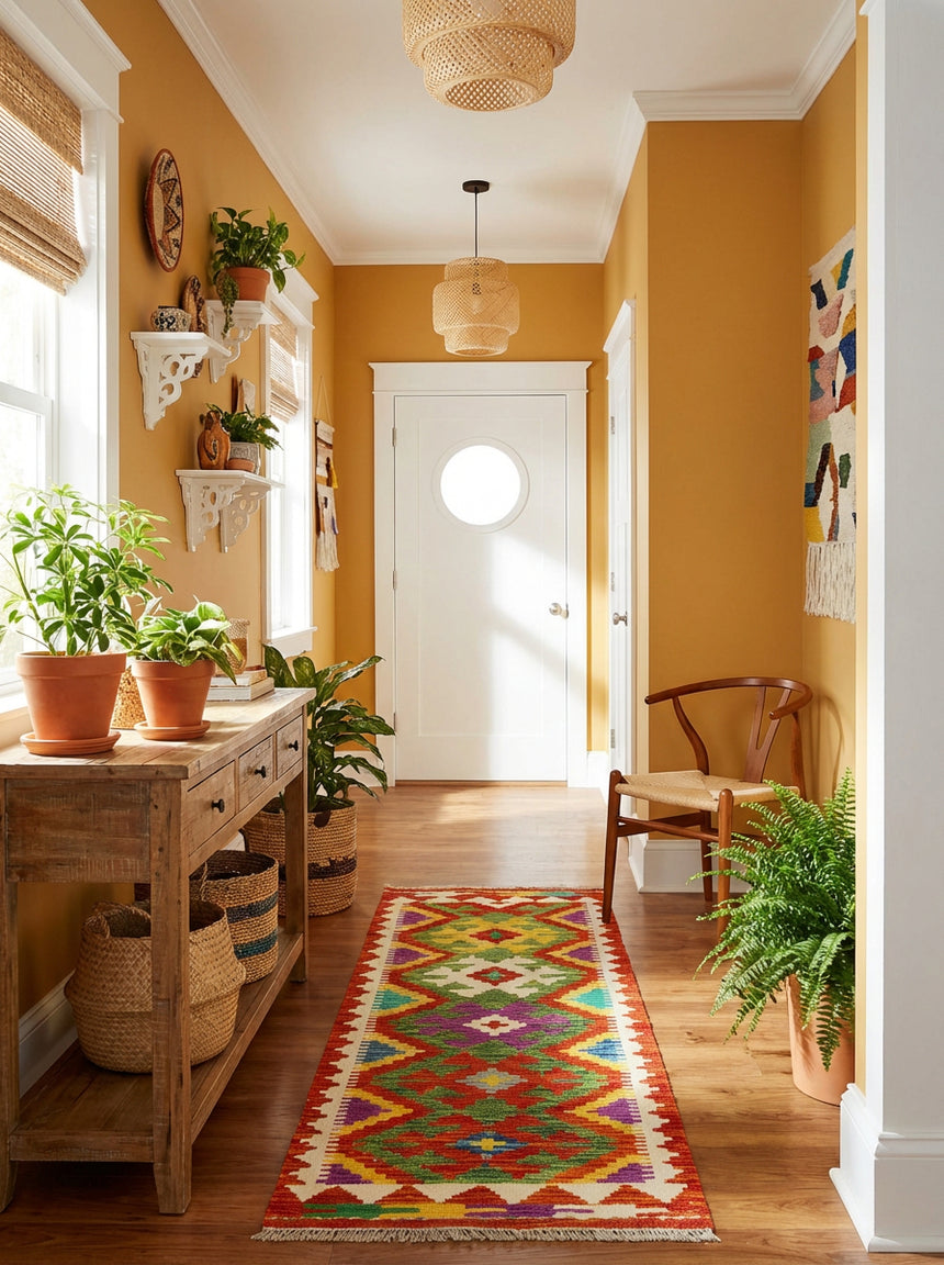 Kilim Afgano | 146 x 49 cm