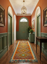 Kilim Afgano | 214 x 74 cm