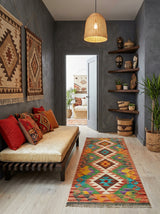 Kilim Afgano | 147 x 51 cm