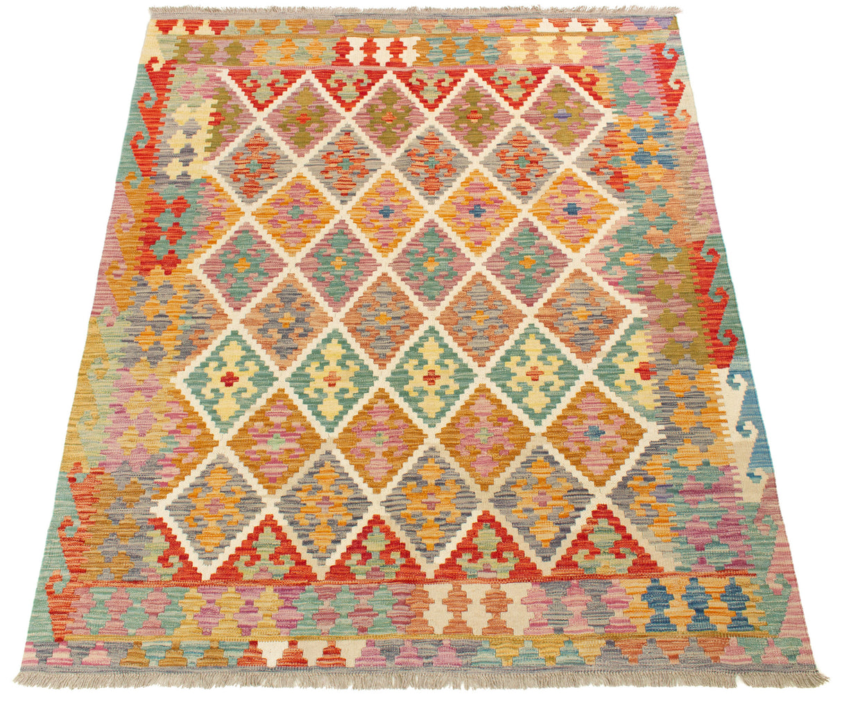 Kilim Afegão | 193 x 161 cm