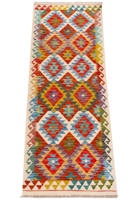 Kilim Afgano | 197 x 76 cm