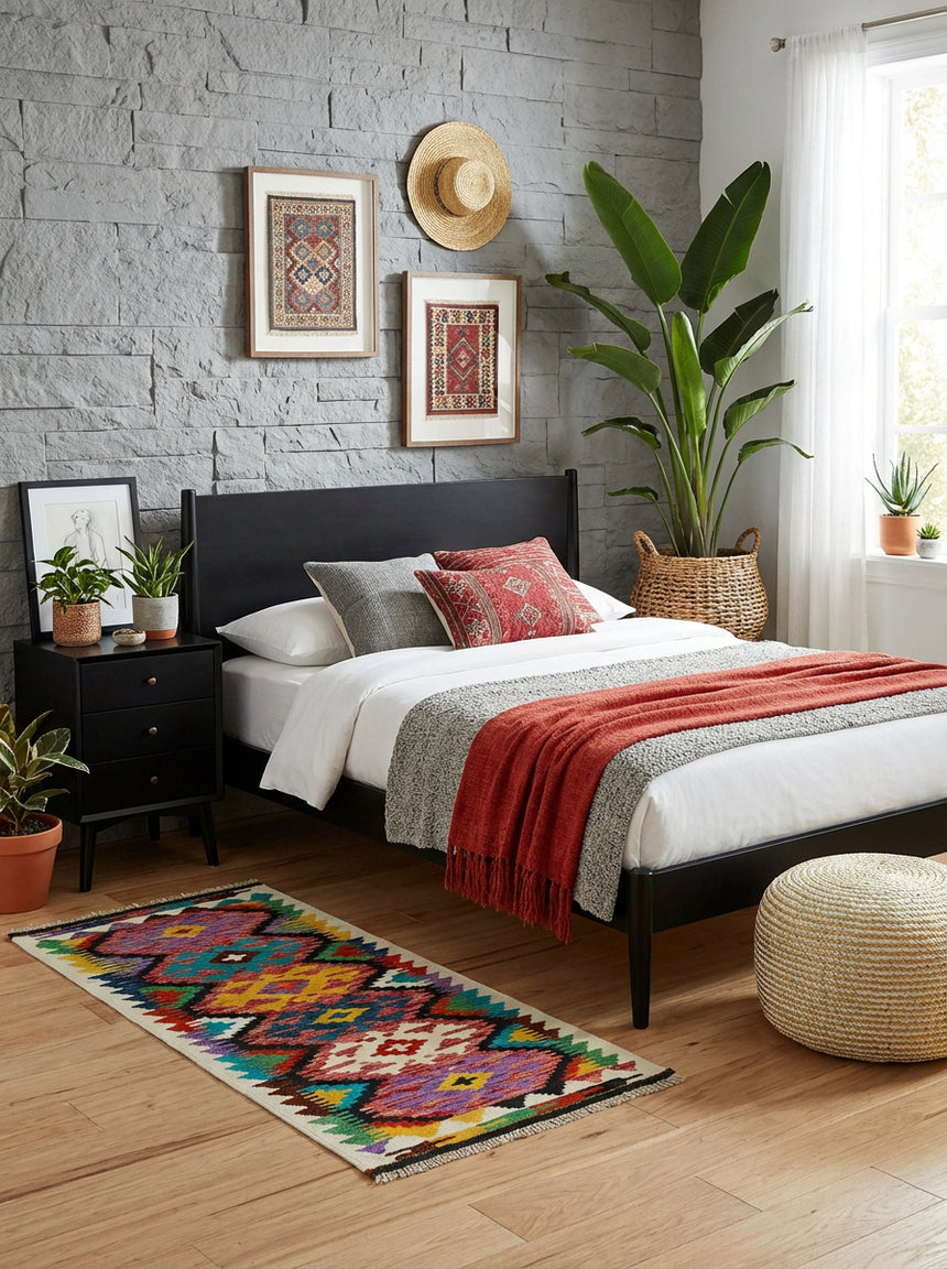 Kilim Afgano | 148 x 48 cm