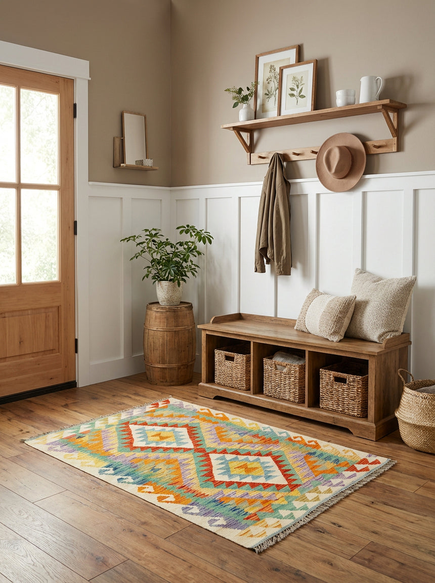 Kilim Afgano | 122 x 88 cm