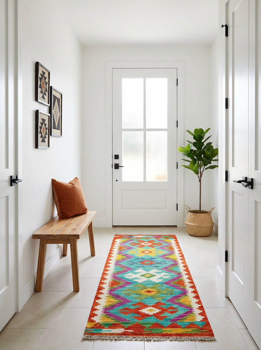 Kilim Afgano | 142 x 48 cm