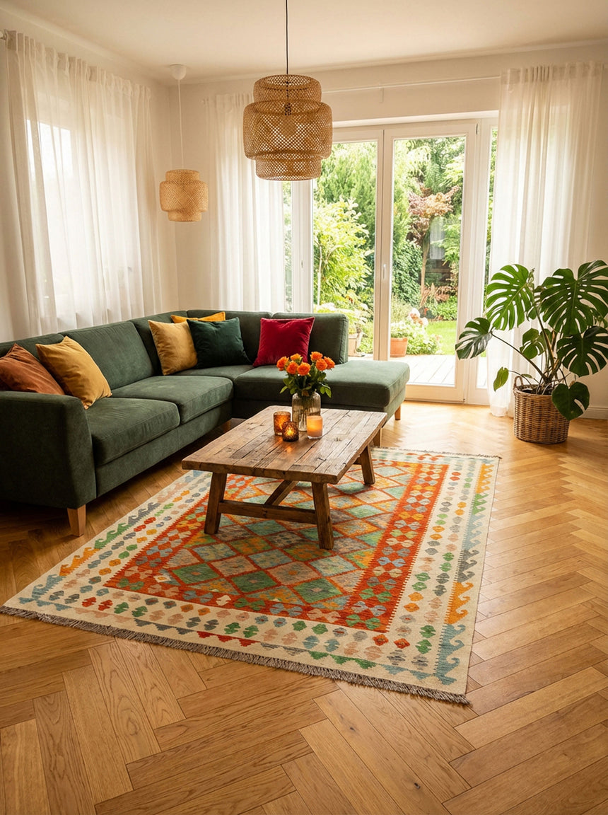 Kilim Afgano | 250 x 179 cm