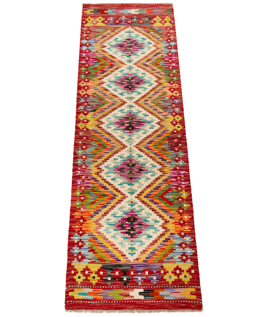 Kilim Afgano | 193 x 65 cm