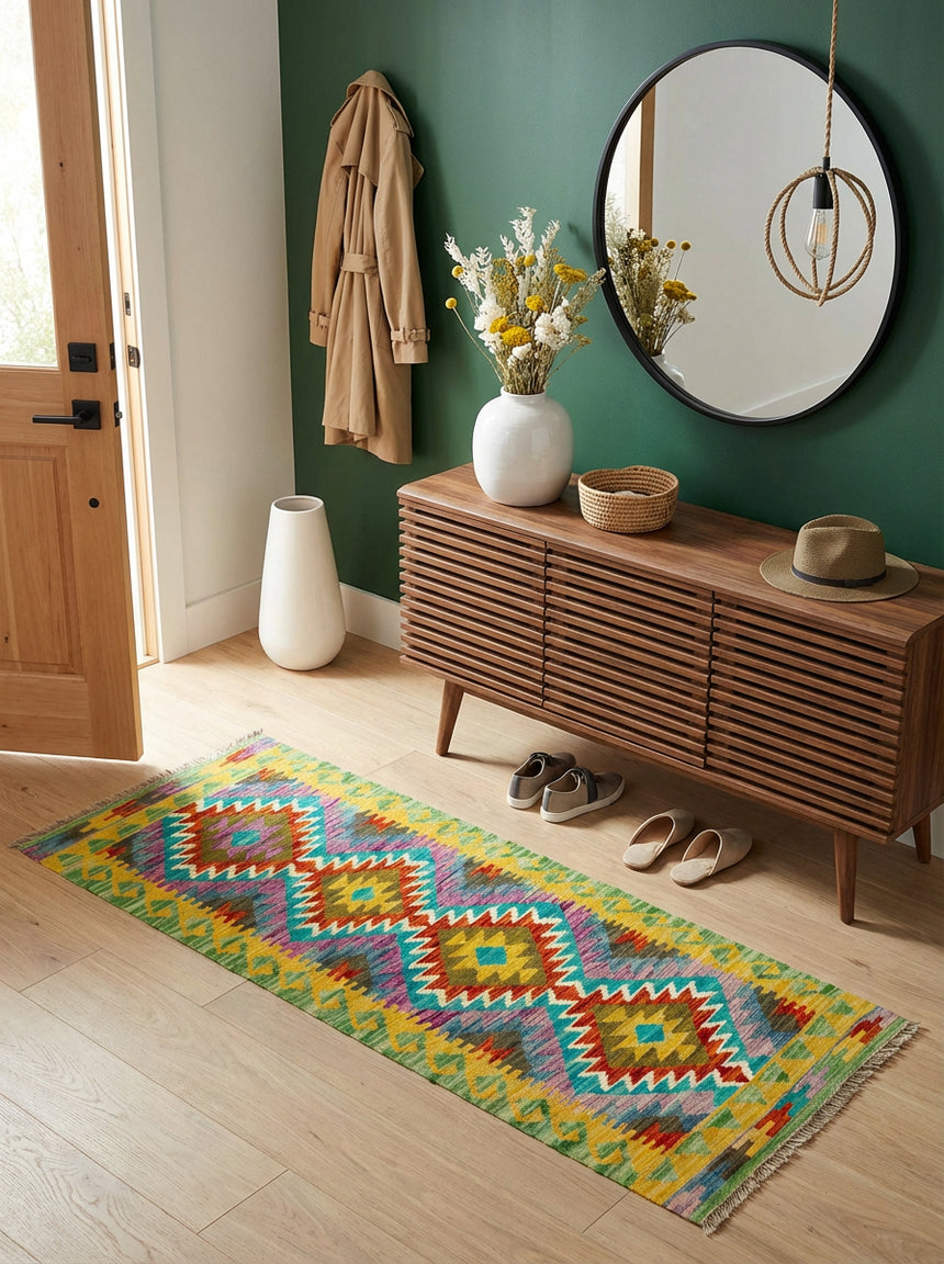 Kilim Afgano | 143 x 54 cm