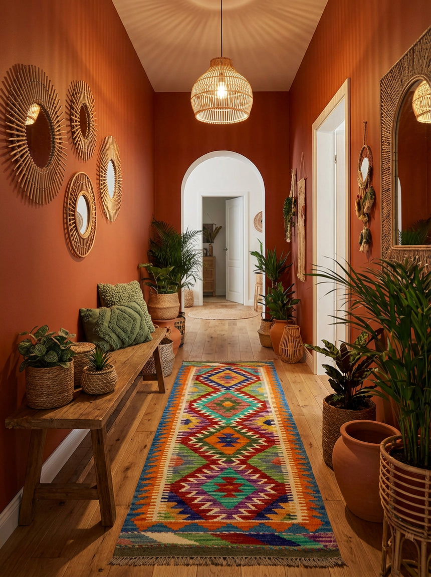 Kilim Afgano | 144 x 50 cm