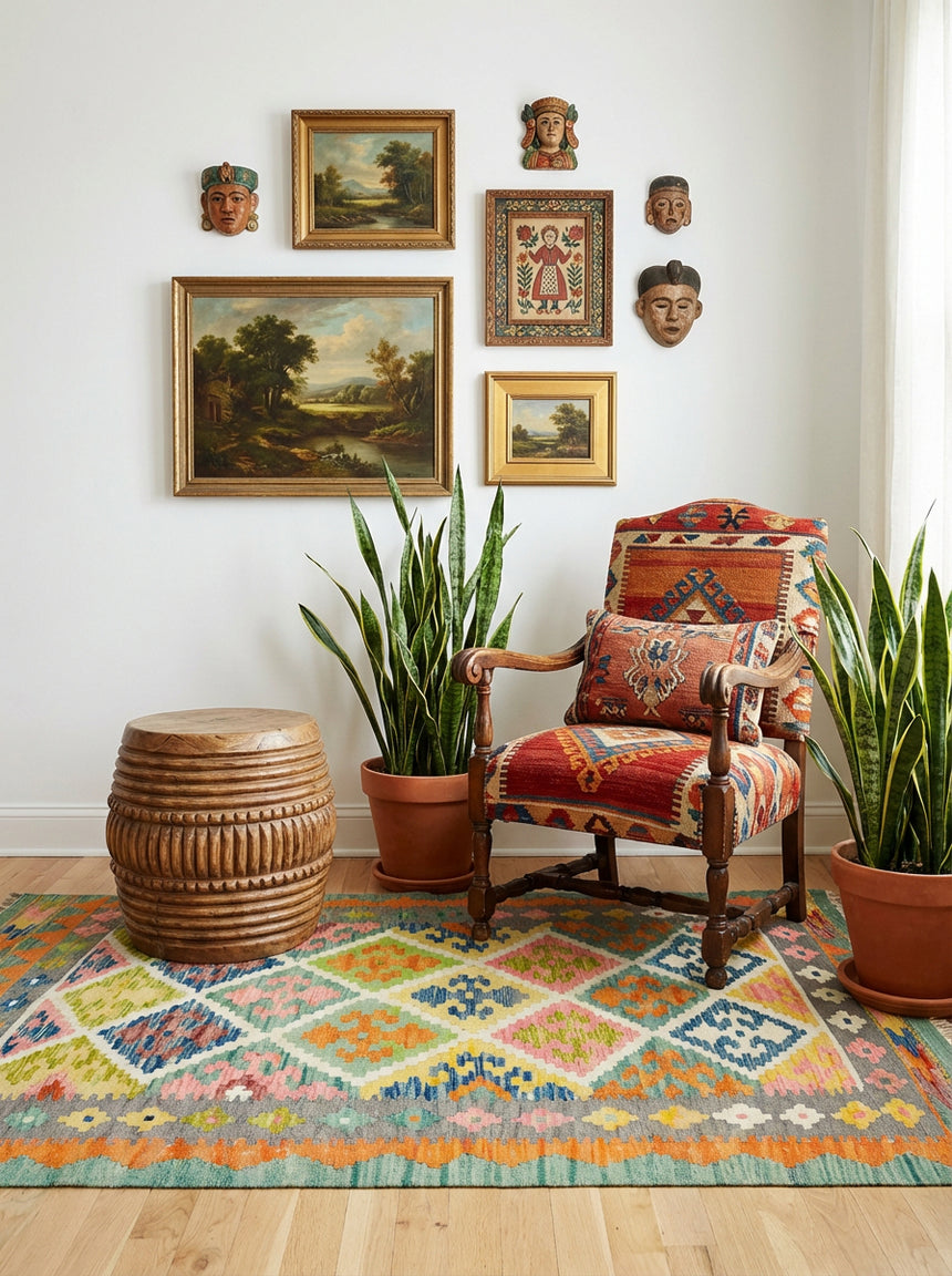 Kilim Afgano | 156 x 96 cm