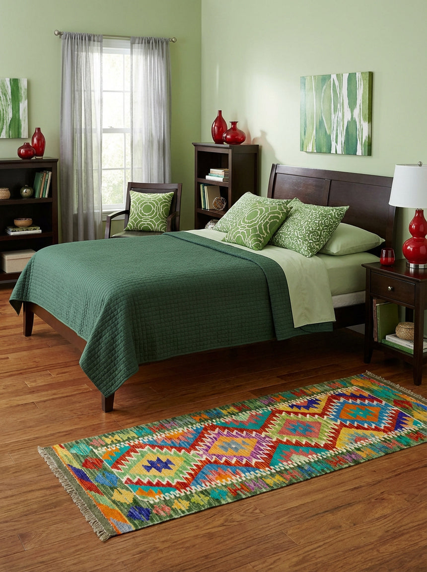 Kilim Afgano | 144 x 49 cm