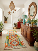 Kilim Afgano | 193 x 73 cm