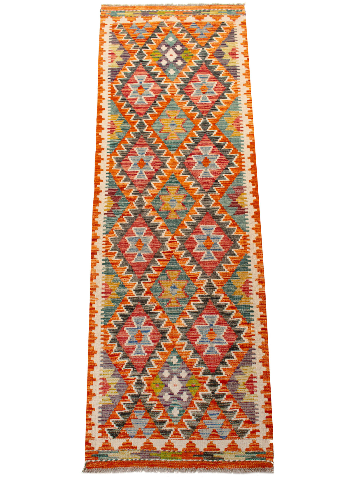 Kilim Afgano | 206 x 68 cm